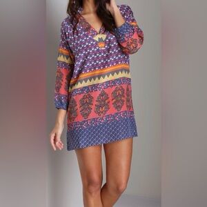 Tolani Silk Mini Dress